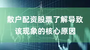 散户配资股票了解导致该现象的核心原因