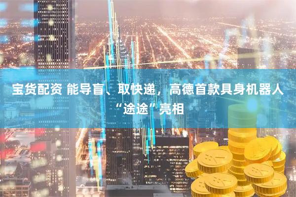 宝货配资 能导盲、取快递，高德首款具身机器人“途途”亮相